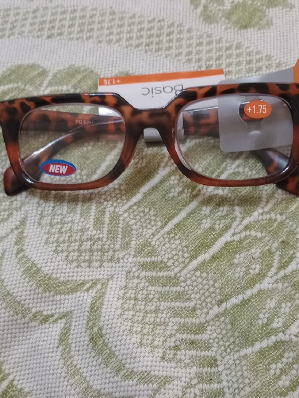 🧡$5 Bundled NWT +1.75 Tortoise Shell BASIC READERS
